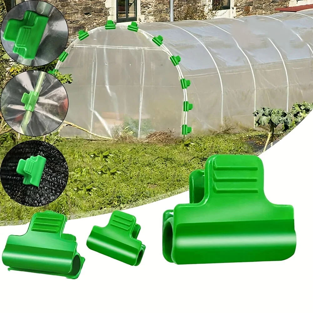 Gardening Tools Essential - 50 unidades de abrazaderas resistentes para