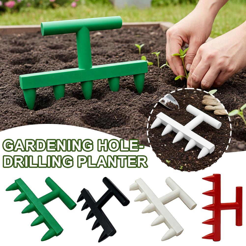 Gardening Tools Vegetables - Perforadora de Semillas para Jardinería, Perforadora