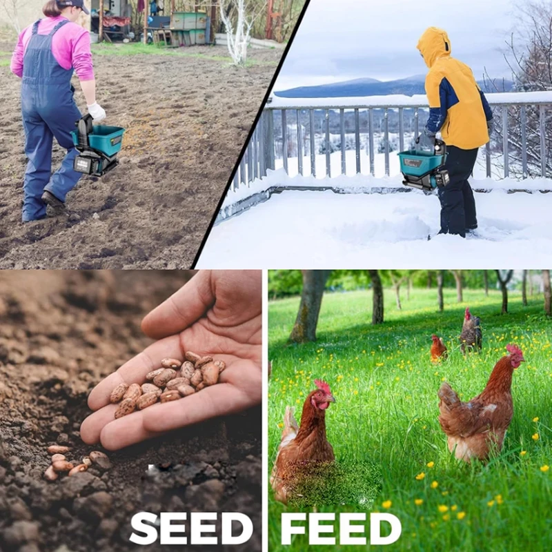 Gardening Tools Vegetables - Esparcidor de Fertilizante Automático de 3.3L,