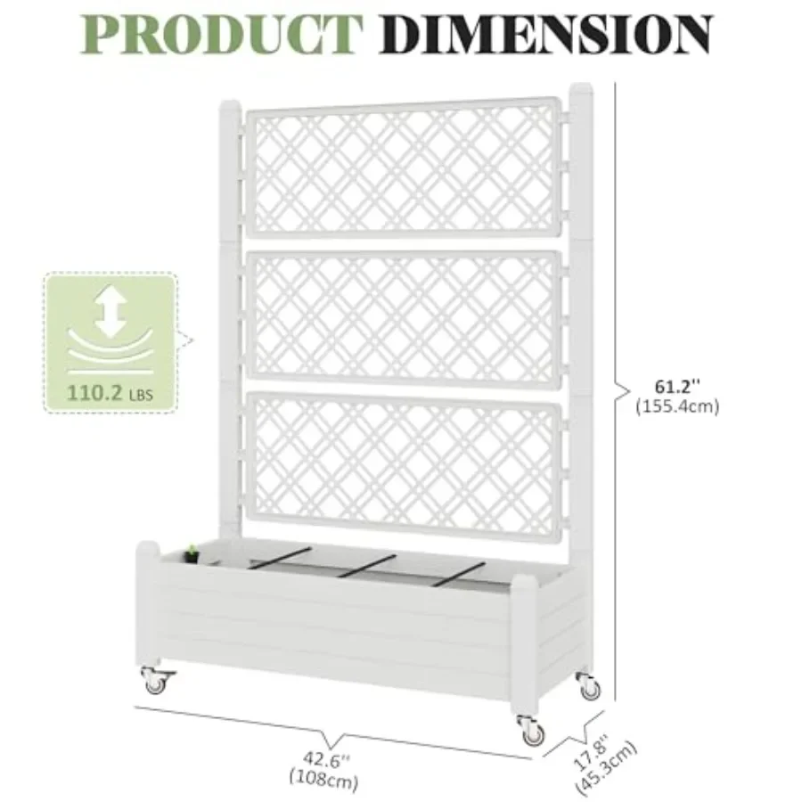 Cama de jardín elevada con est - Self-Watering Planter reseña y precio